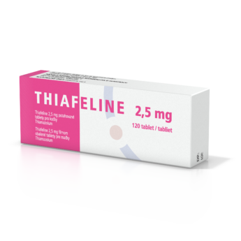 Thiafeline 2,5 mg (liečba hypertyreózy mačiek)