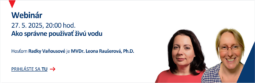 Pozývame Vás na webinár: „Ako správne používať živú vodu“